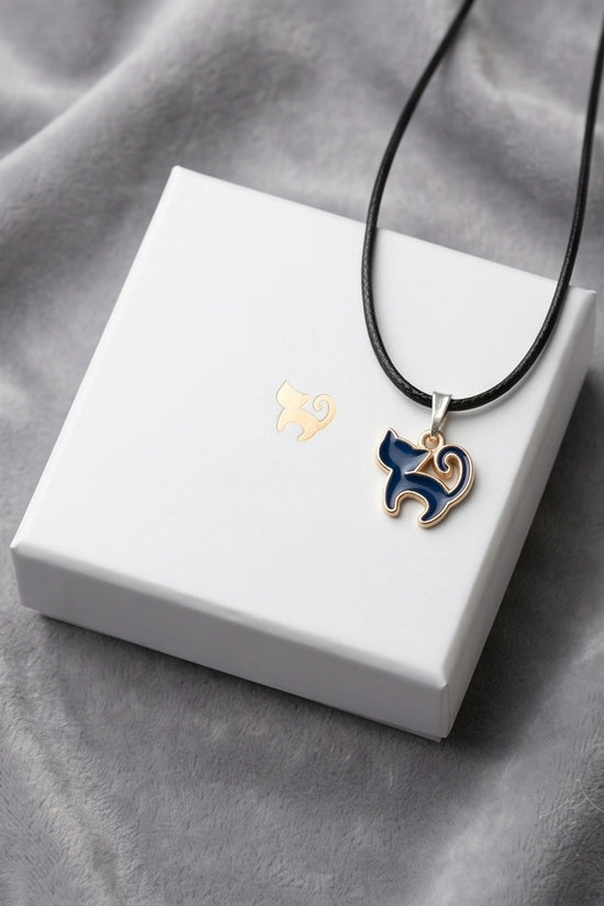 Midnight Mystique Cat Pendant