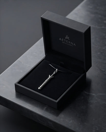 Dragon Spine Sword Pendant Necklace