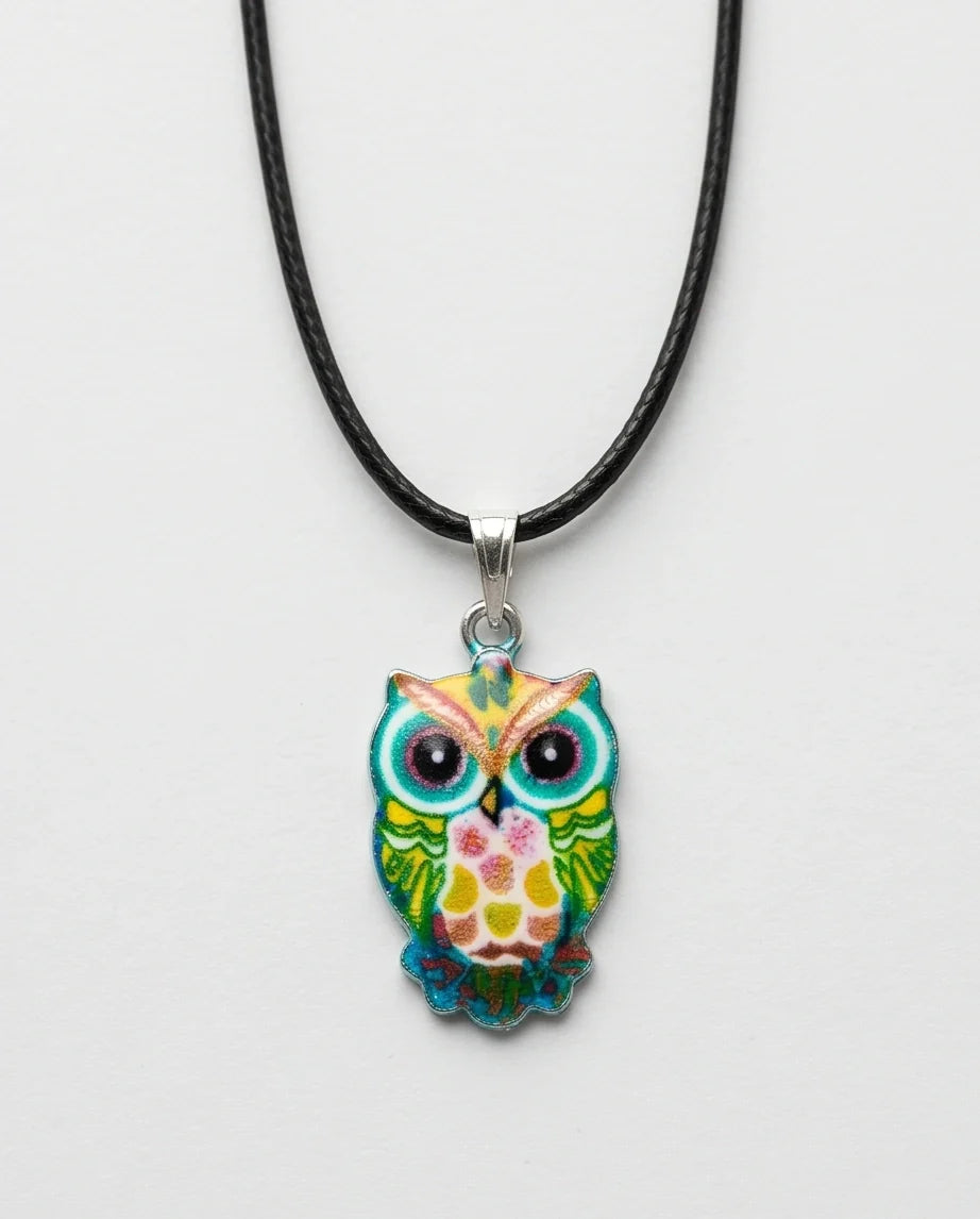 The Azure Owl Pendant