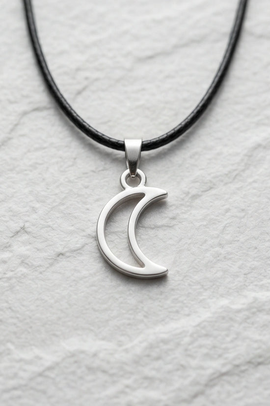 The Luna Minimalist Crescent Moon Necklace