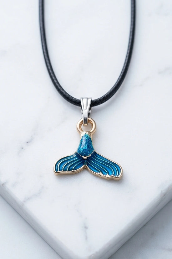 Shimmering Mermaid Tail Pendant