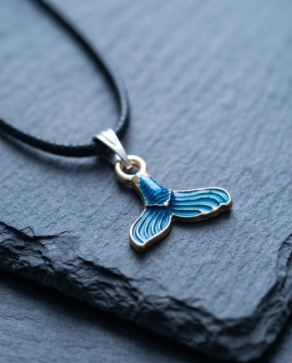 Shimmering Mermaid Tail Pendant