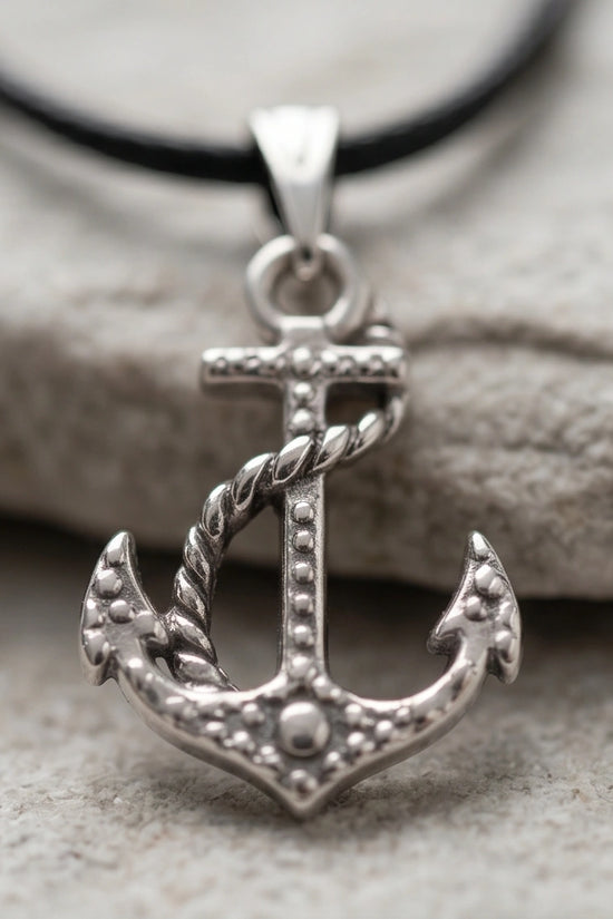 The Mariner’s Rope Anchor Necklace