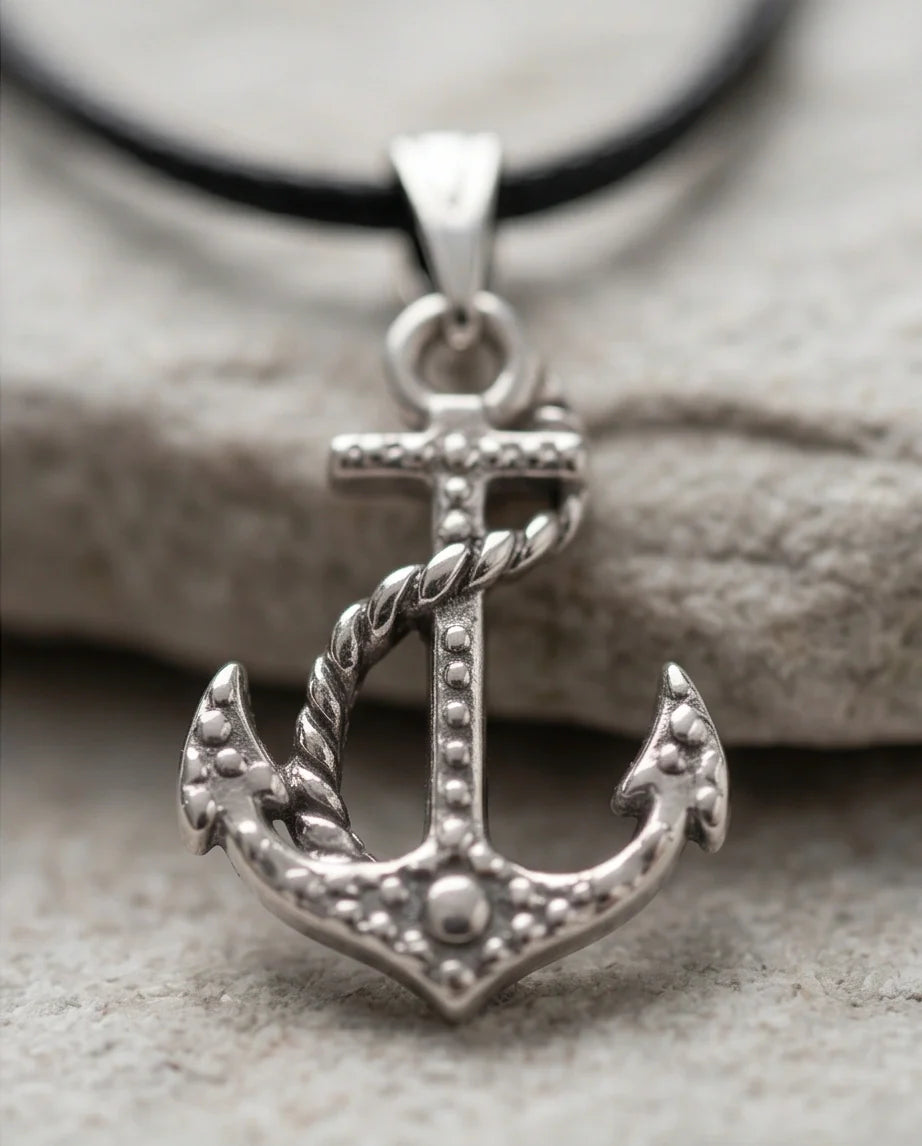 The Mariner’s Rope Anchor Necklace