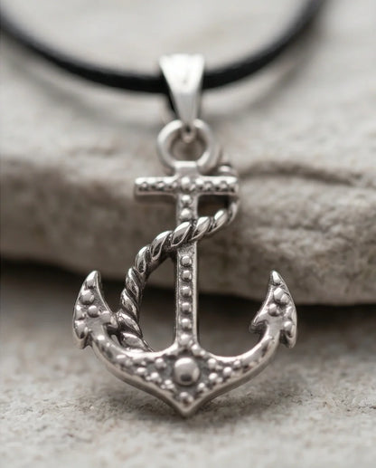 The Mariner’s Rope Anchor Necklace