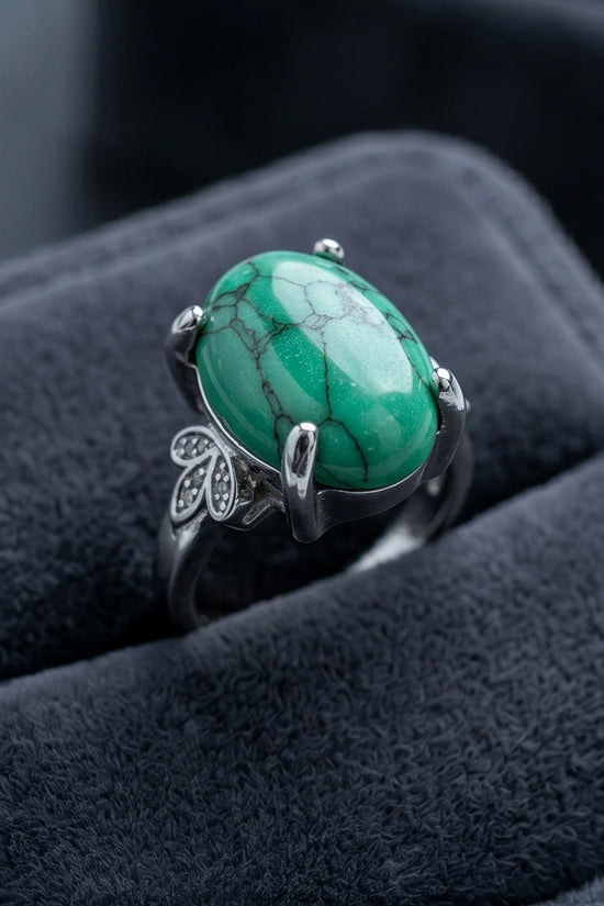 Botanical Meadow Turquoise Ring