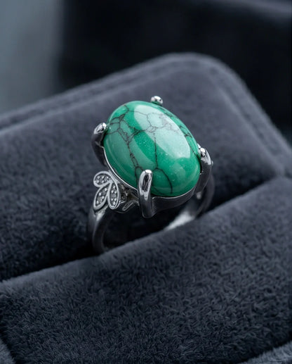 Botanical Meadow Turquoise Ring