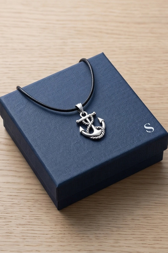 The Deep Sea Fouled Anchor Necklace