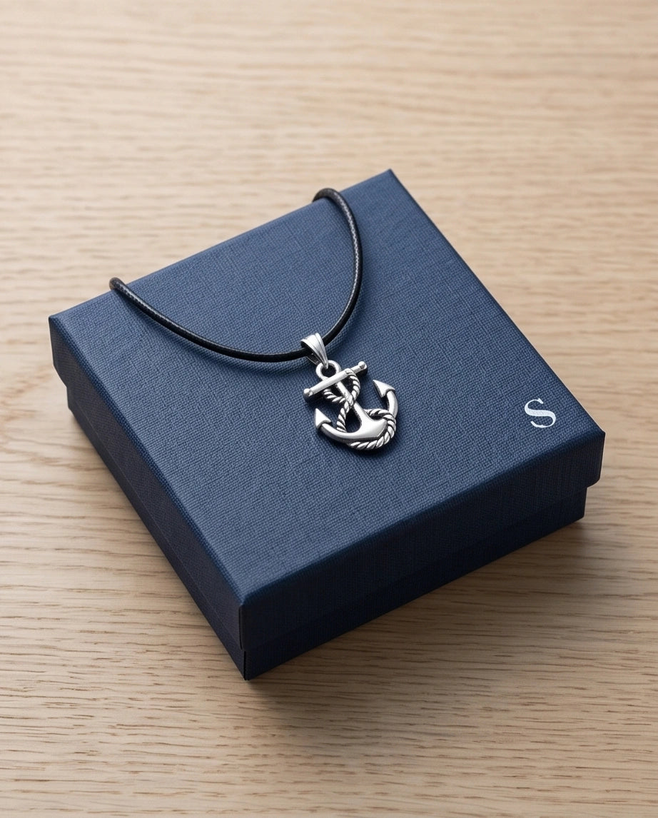 The Deep Sea Fouled Anchor Necklace