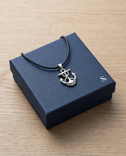 The Deep Sea Fouled Anchor Necklace