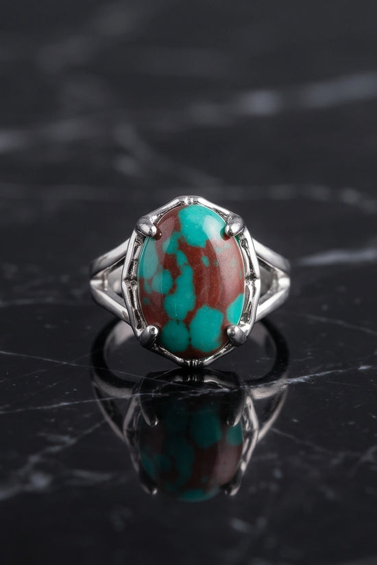 Ocean Matrix Turquoise Statement Ring