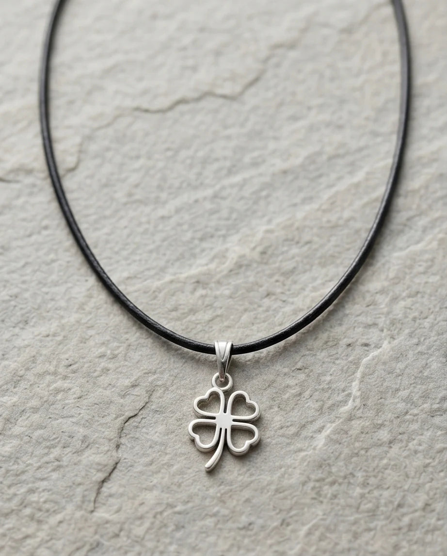The Lucky Charm Four-Leaf Clover Necklace