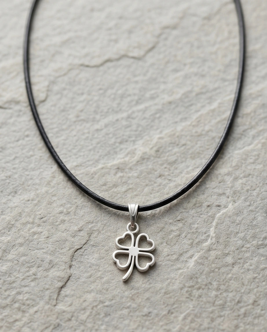 The Lucky Charm Four-Leaf Clover Necklace