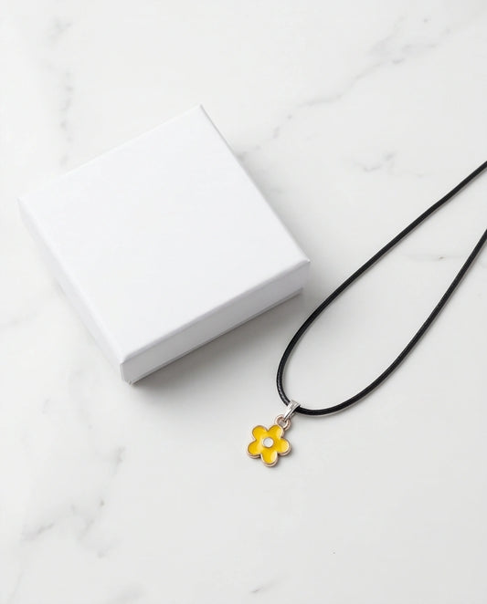 Sunflower Petal Blossom Choker