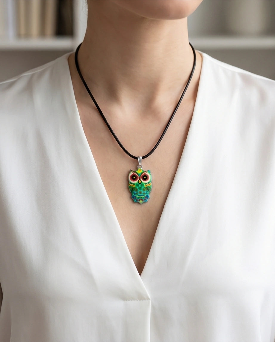 The ChromaOwl Pendant