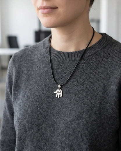 Silver Hand Made Pendant Necklace