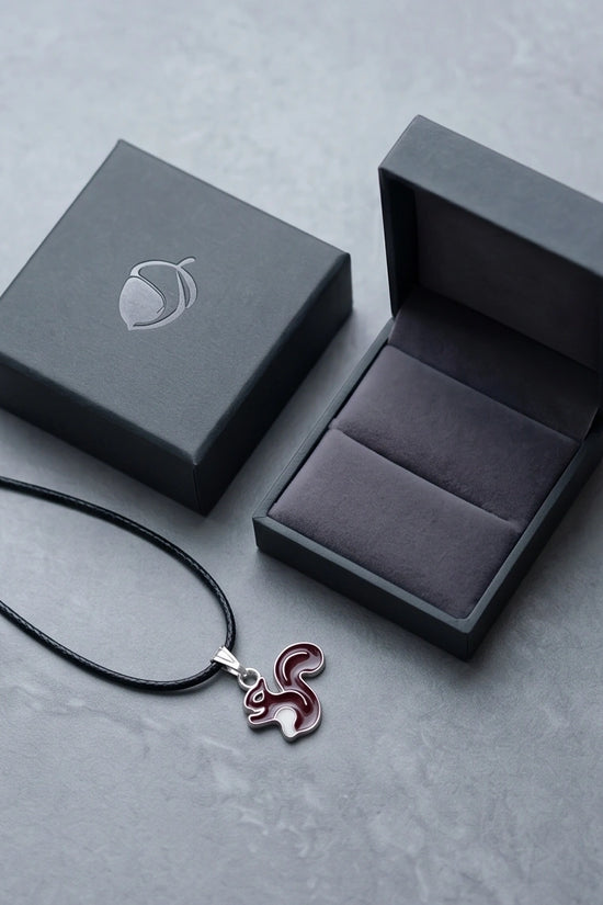 The Walnut Squirrel Pendant