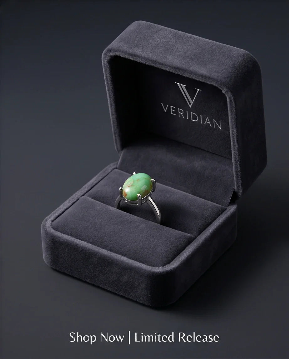 Serene Mint Turquoise Statement Ring