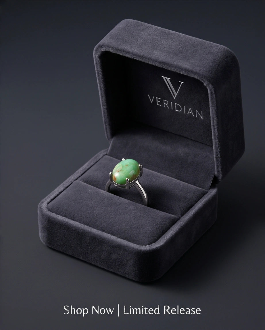 Serene Mint Turquoise Statement Ring