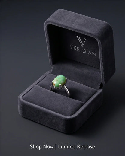 Serene Mint Turquoise Statement Ring