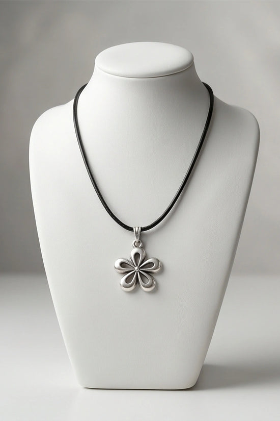 The Sakura Blossom Silver Pendant