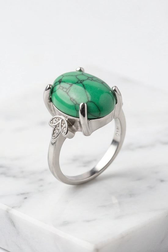 Botanical Meadow Turquoise Ring