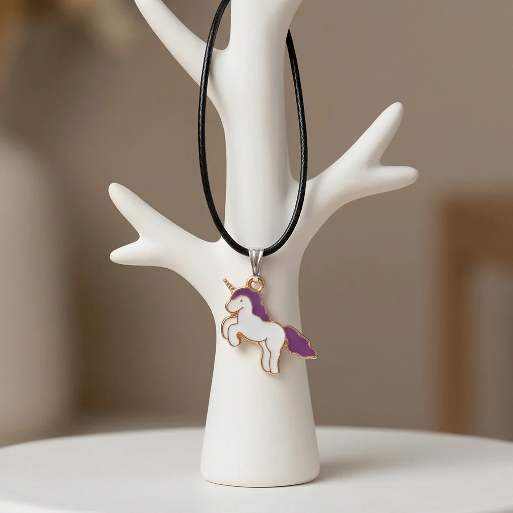 Pastel Purple Unicorn Pendant