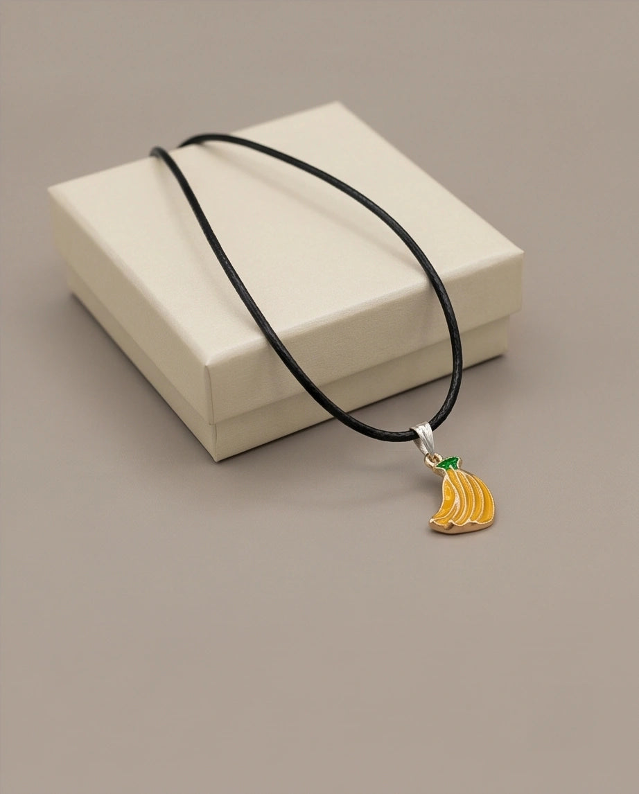 Sweet Banana Bunch Pendant