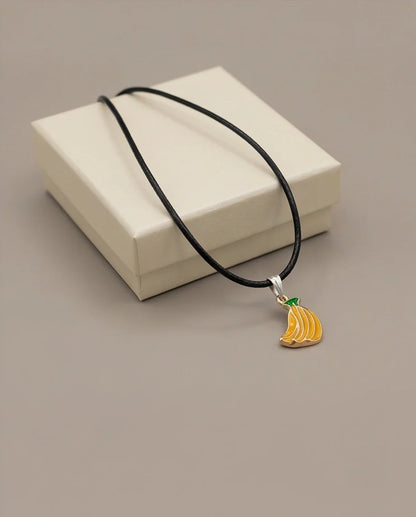 Sweet Banana Bunch Pendant