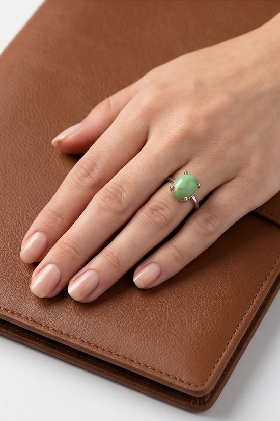Serene Mint Turquoise Statement Ring