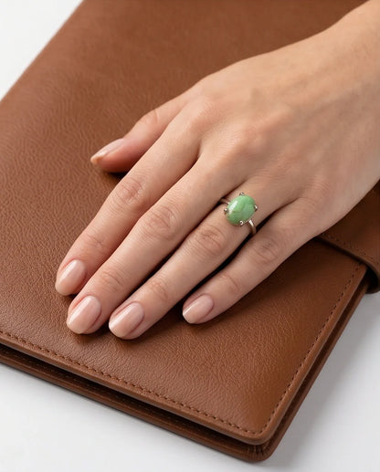Serene Mint Turquoise Statement Ring