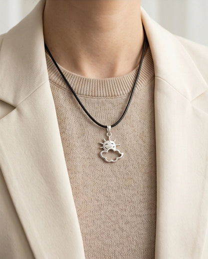 The Happy Sol Sun & Cloud Necklace