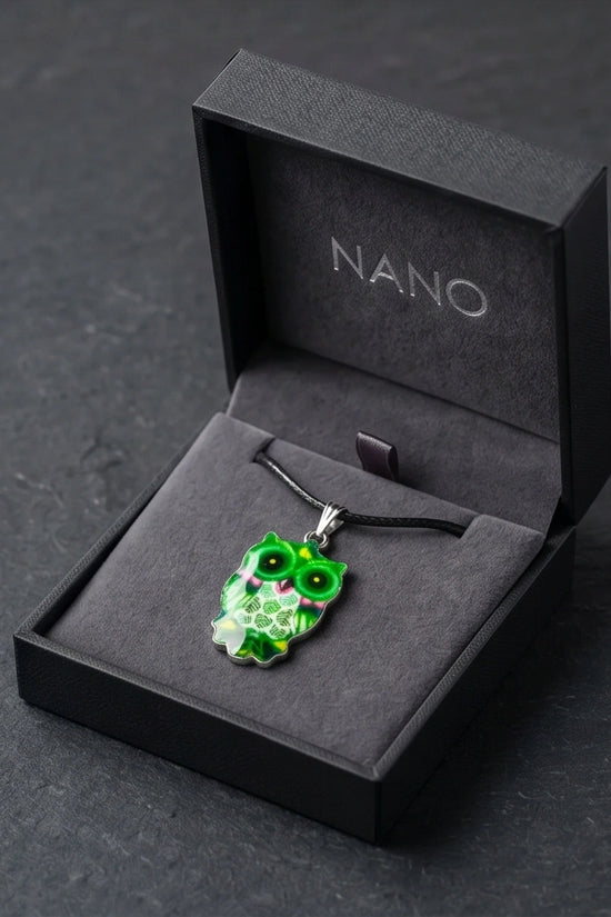 The Emerald Owl Pendant