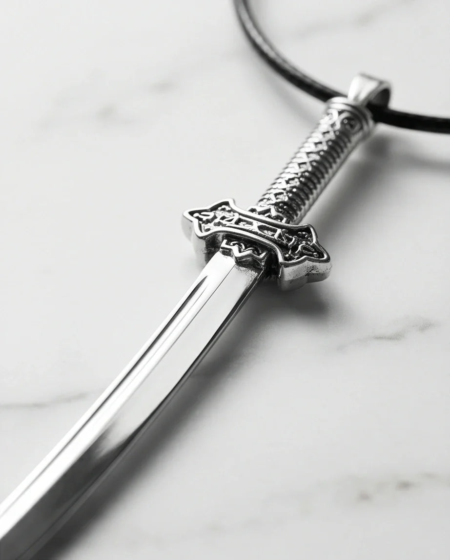 The Ronin Katana Pendant Necklace