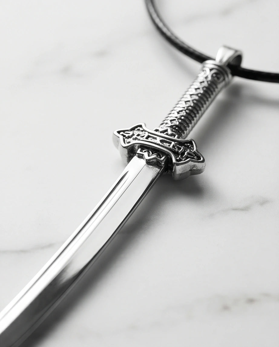 The Ronin Katana Pendant Necklace