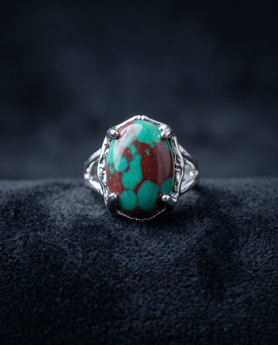 Ocean Matrix Turquoise Statement Ring