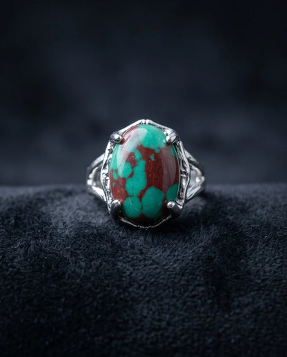 Ocean Matrix Turquoise Statement Ring