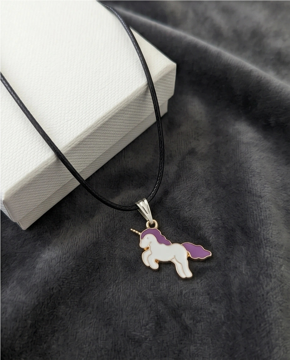 Pastel Purple Unicorn Pendant