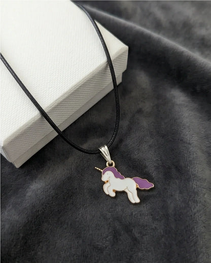 Pastel Purple Unicorn Pendant
