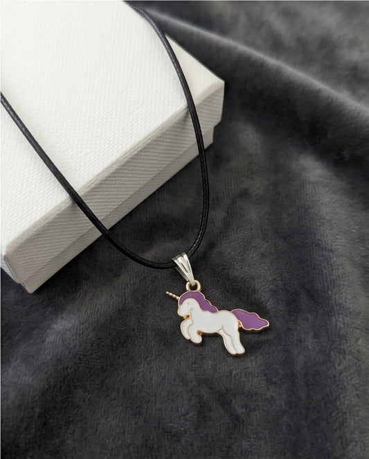 Pastel Purple Unicorn Pendant