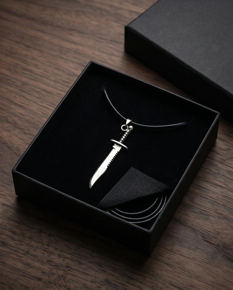 The Huntsman Combat Dagger Necklace