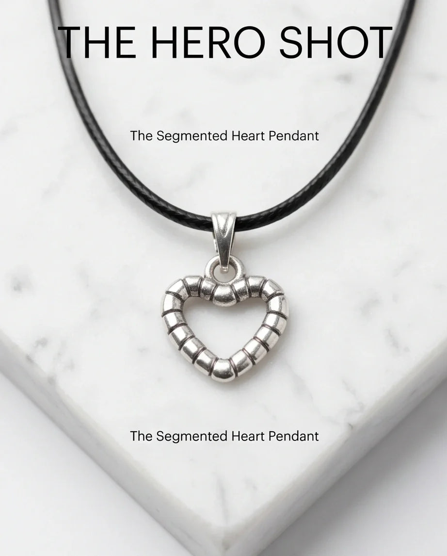 The Eternal Bond Hollow Heart Necklace