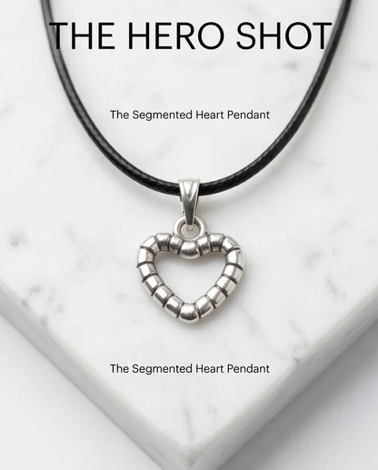 The Eternal Bond Hollow Heart Necklace