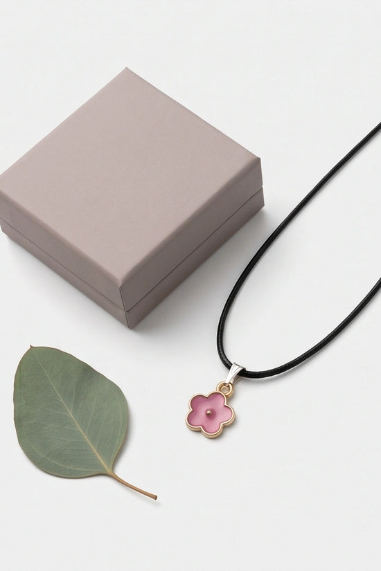 Soft Pink Blossom Pendant