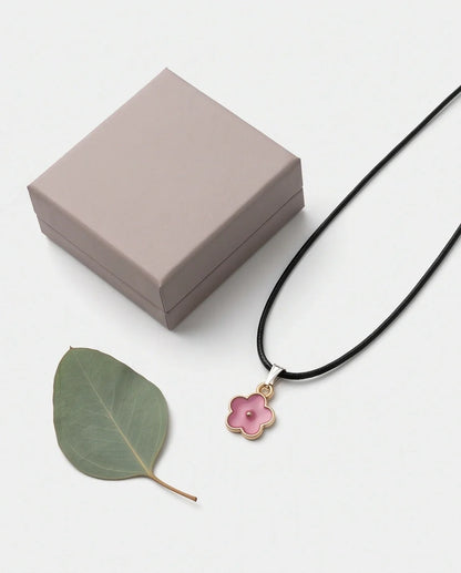 Soft Pink Blossom Pendant