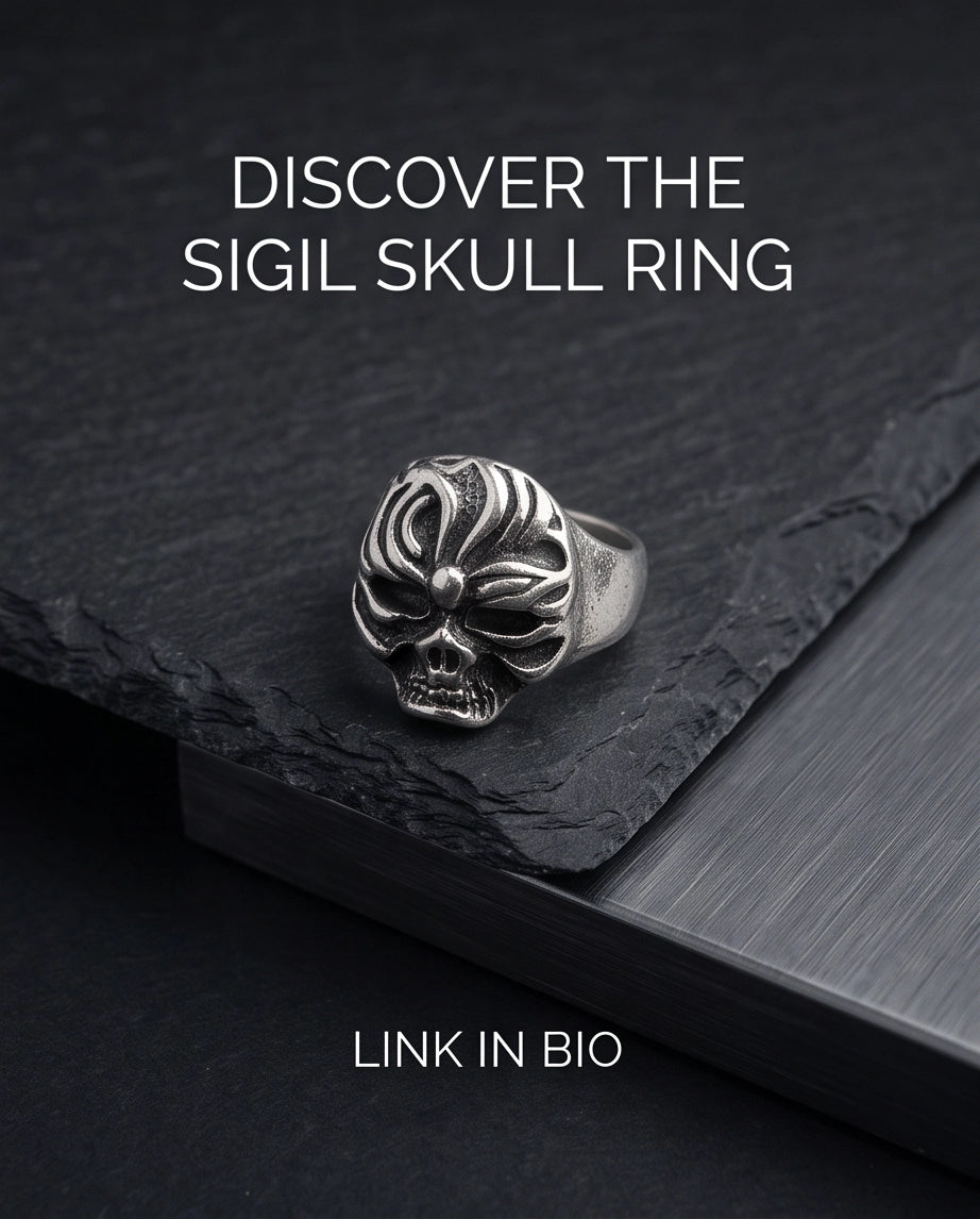 Whimsical Swirl Visage Sculpted Ring