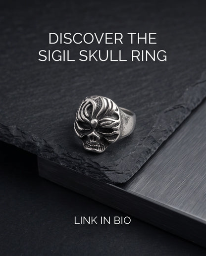 Whimsical Swirl Visage Sculpted Ring