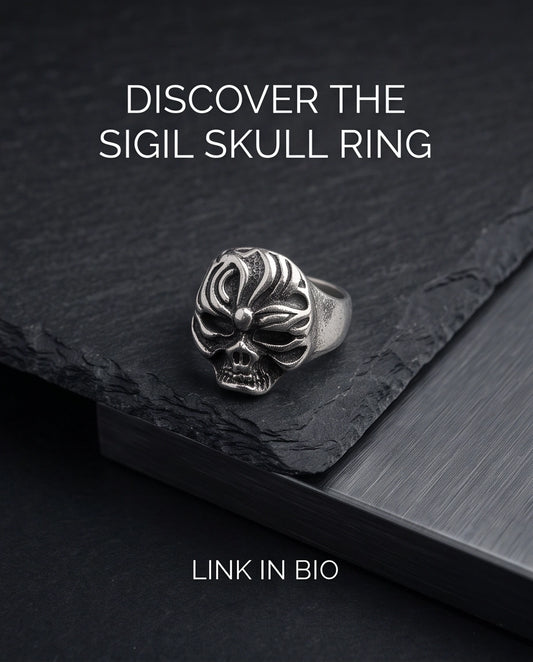 Whimsical Swirl Visage Sculpted Ring