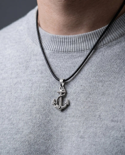 The Mariner’s Rope Anchor Necklace
