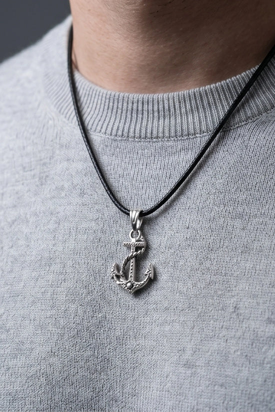 The Mariner’s Rope Anchor Necklace